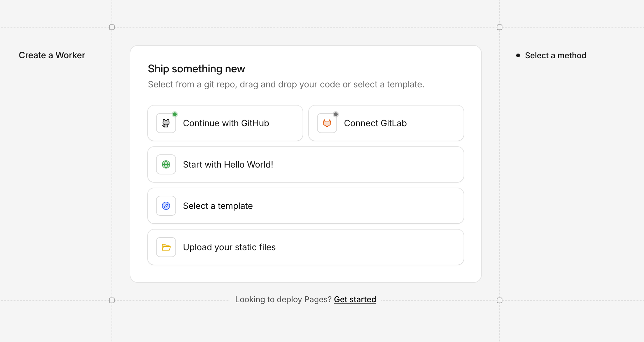 Cloudflare create worker