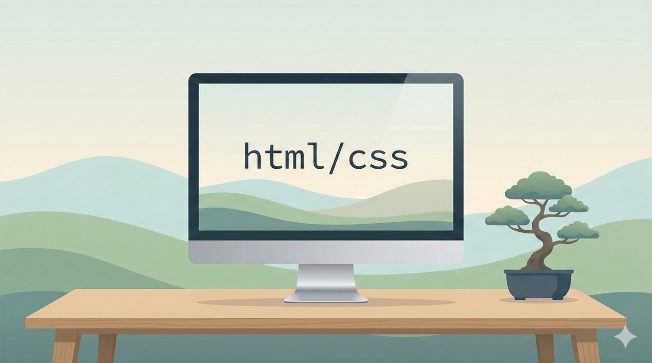 The zen of simple html/css websites