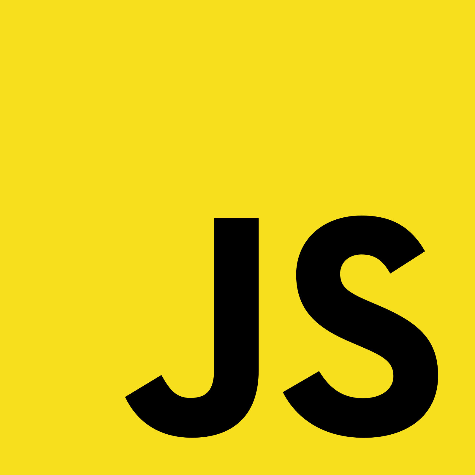 The unofficial JavaScript logo.