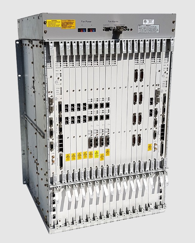 An Ericsson AXD301 ATM switch subrack, the product that made Erlang's reputation