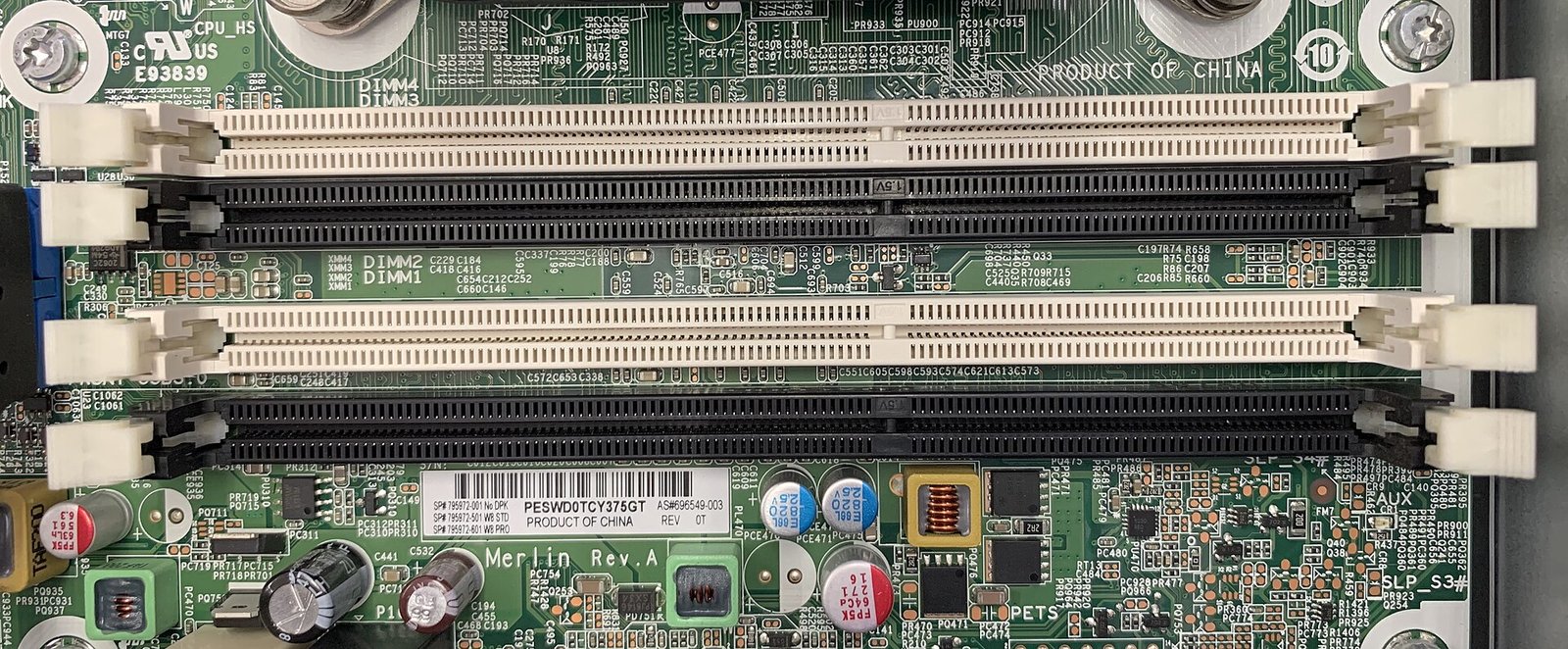 The DIMM slot: a symbol of the modular PC era now being soldered out of existence
