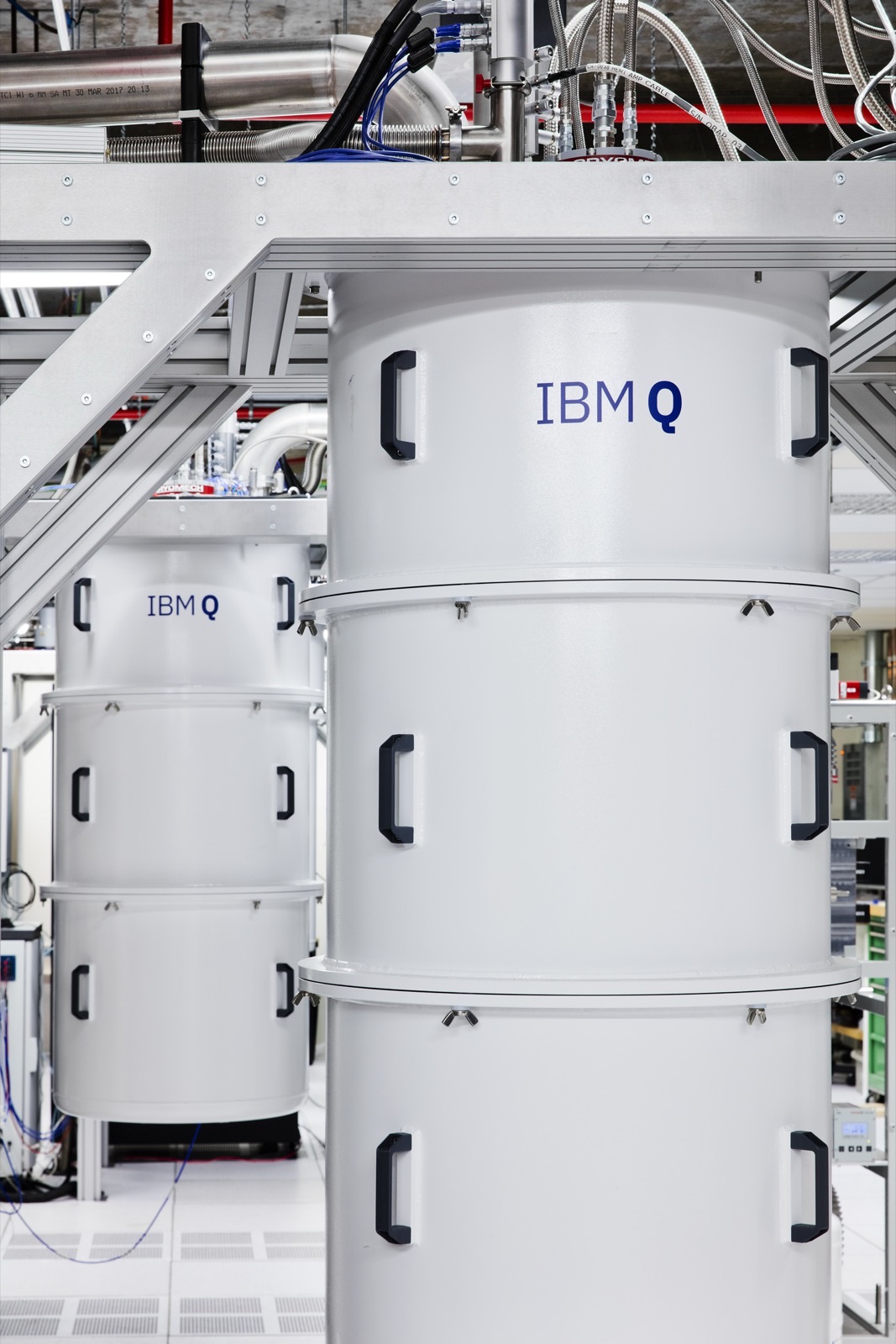 Inside an IBM Q quantum computer. The machine the harvest-now-decrypt-later strategy is waiting for.