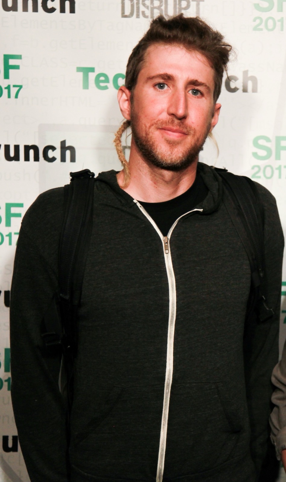 Moxie at TechCrunch Disrupt, San Francisco, September 2017, in his years as Signal's CEO.