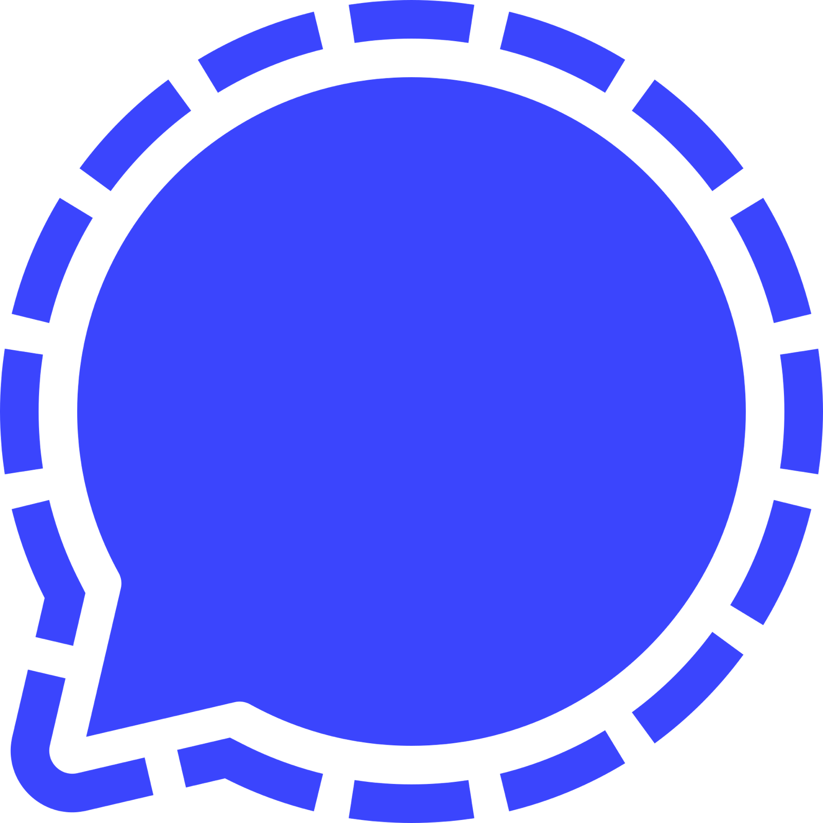 One app, one name, one blue icon: Signal.