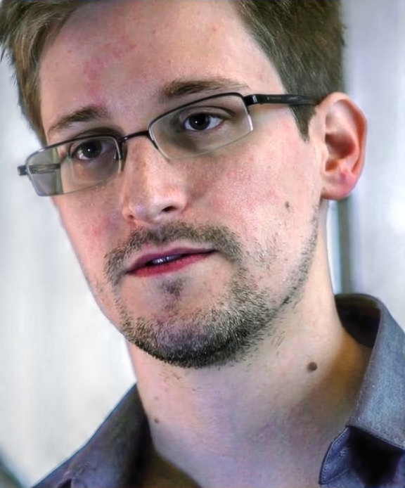 Edward Snowden in Hong Kong, June 2013, in a still from Laura Poitras's Citizenfour.