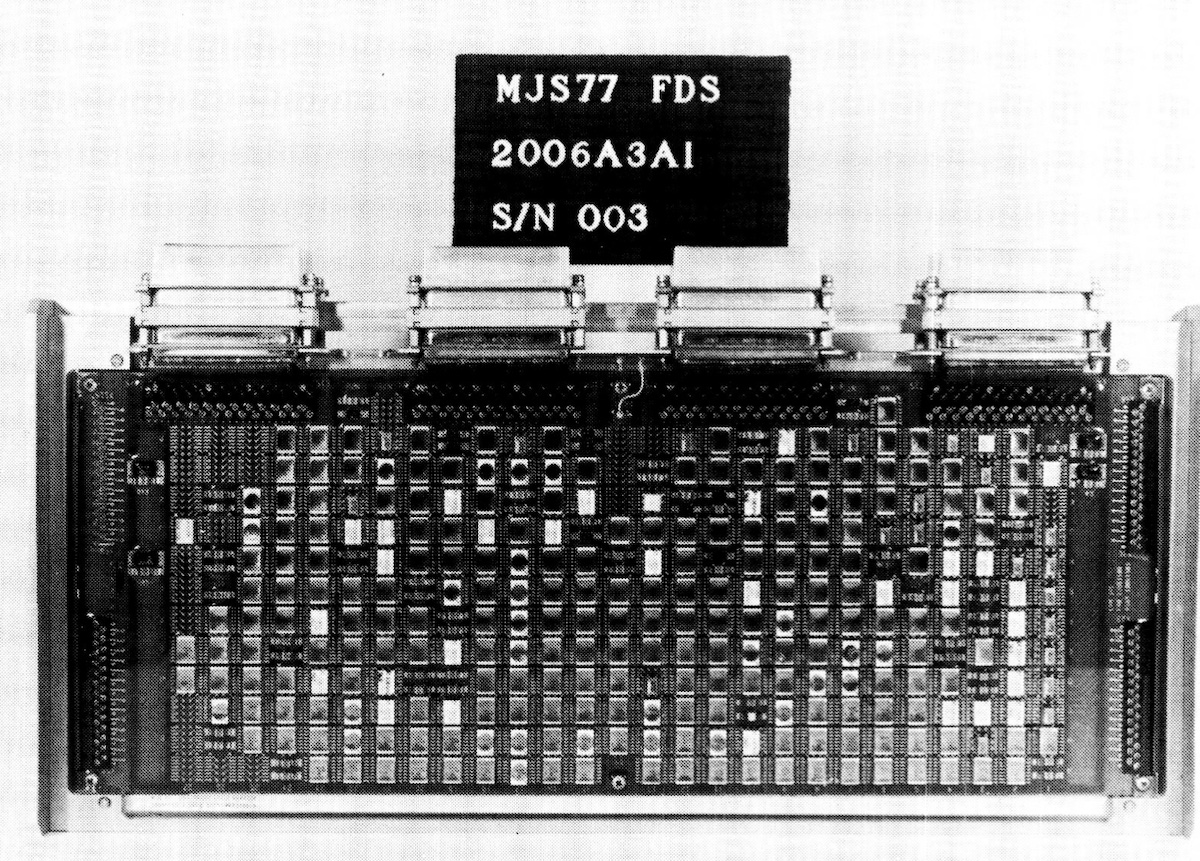 A Voyager Flight Data Subsystem hardware module.