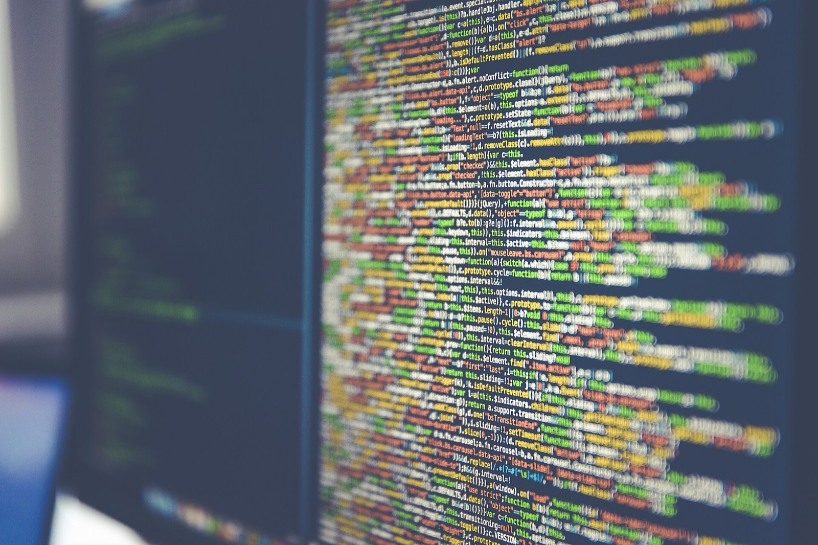 JavaScript on a screen. QuickJS runs essentially the entire modern language standard from a few C files with no dependencies.
