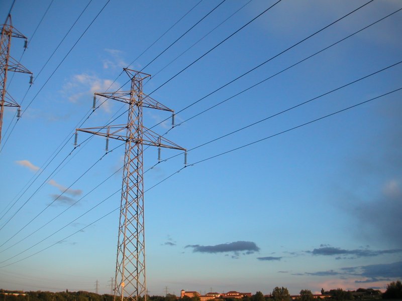 High-voltage electric transmission lines