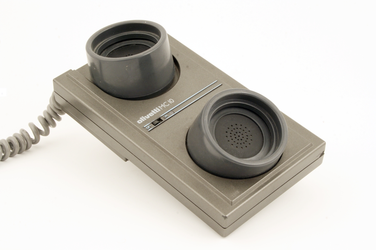An acoustic coupler — the class of device permitted by the 1968 Carterfone decision