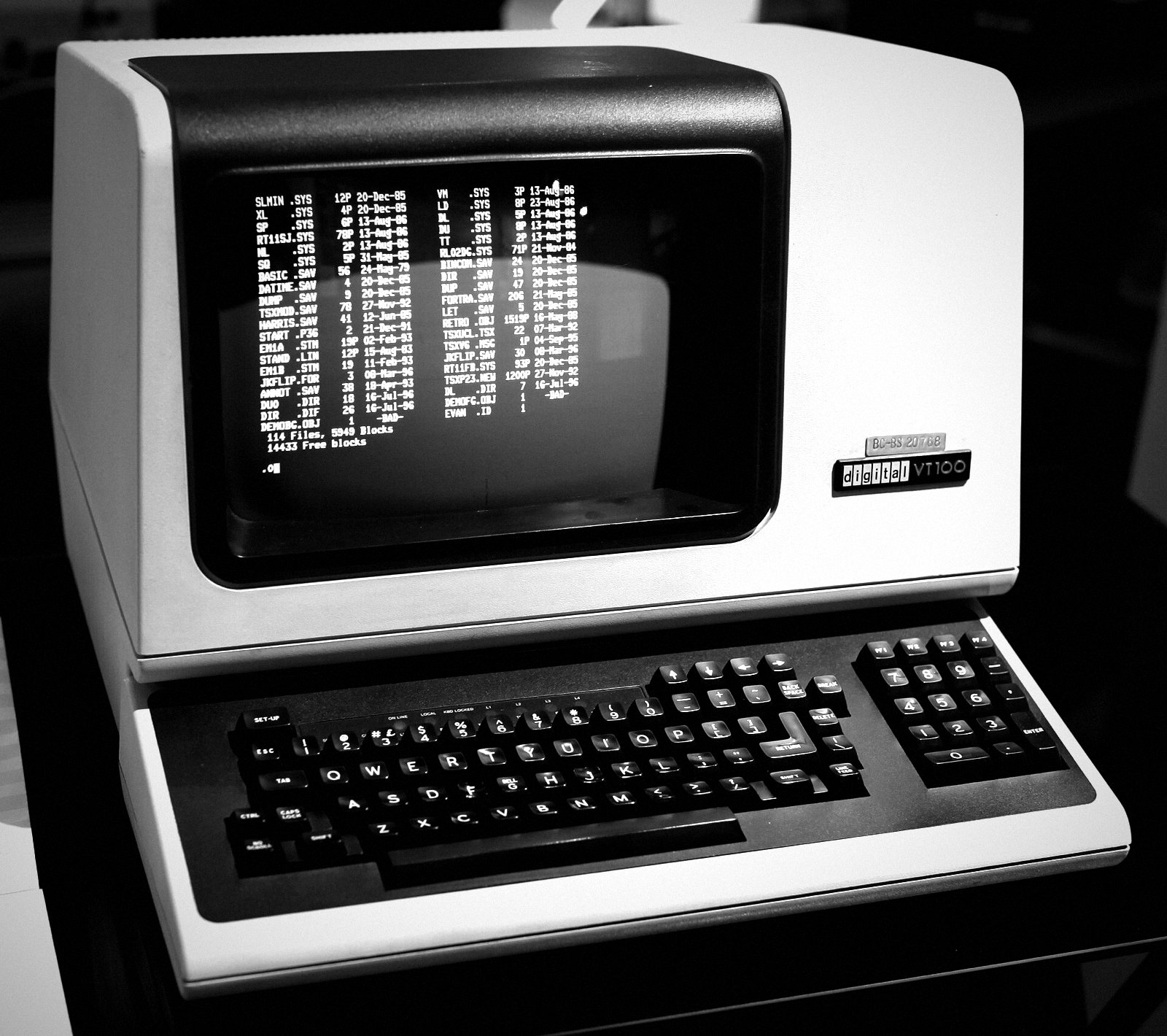 DEC VT100 terminal