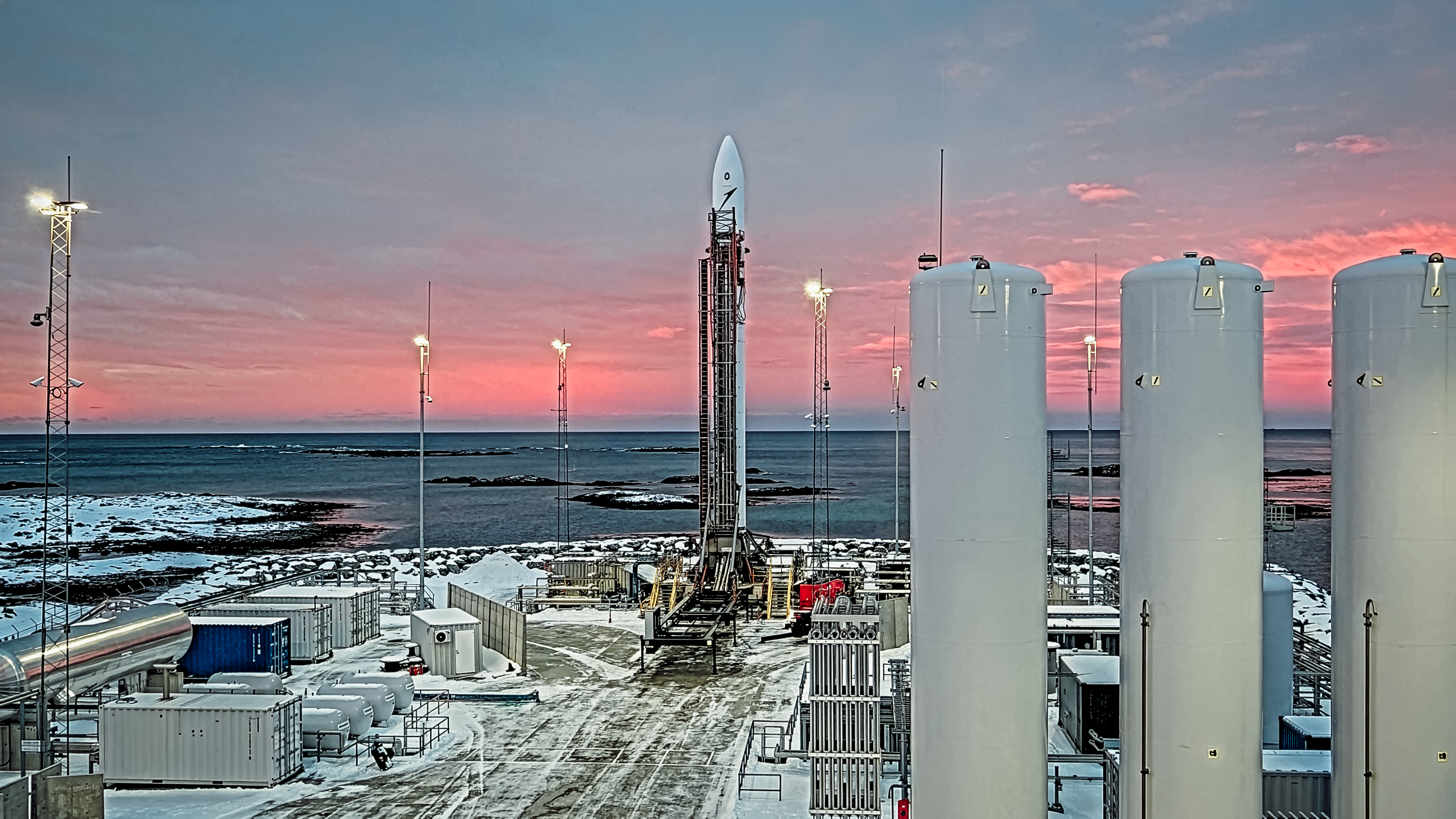 Isar Aerospace Spectrum rocket at Andoya